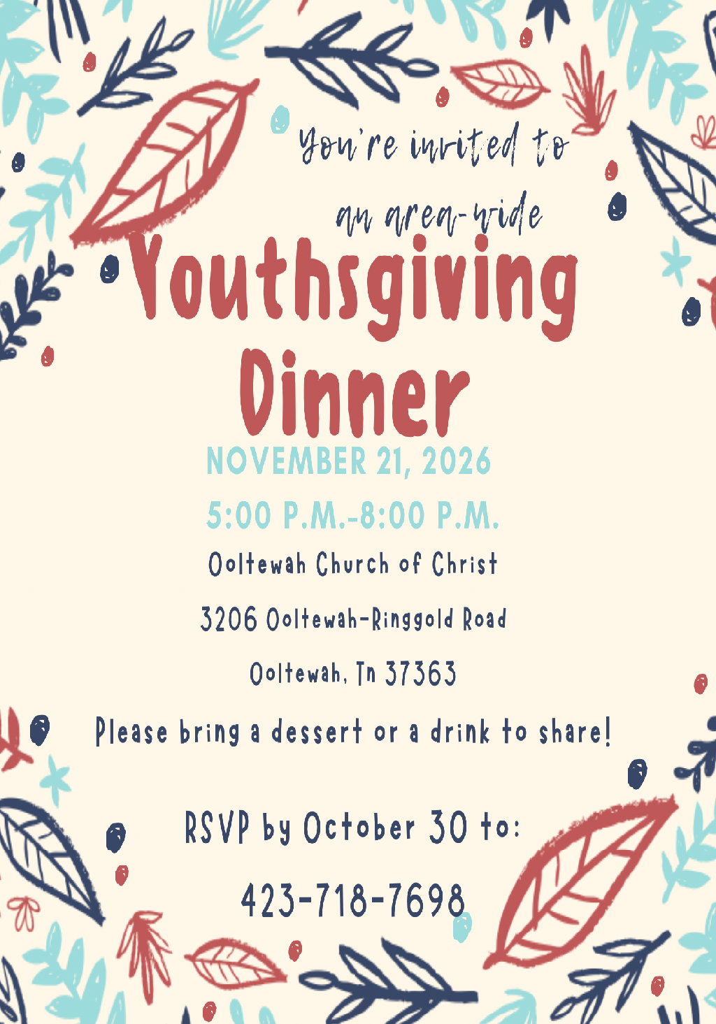 Youths Giving Flyer1
